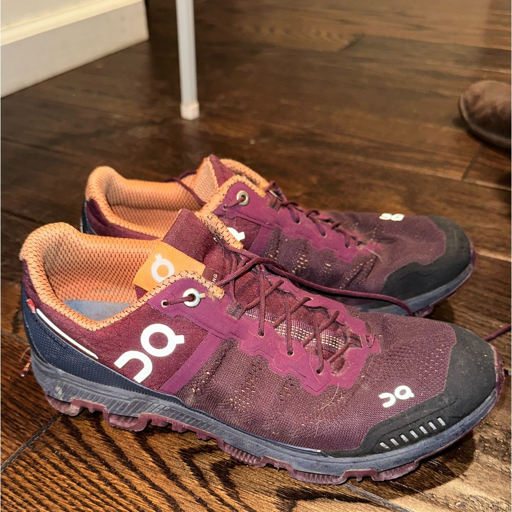 On cloud shoes